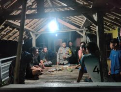 Tingkatkan Peran Masyarakat Menjaga Keamanan Lingkungan, Bhabinkamtibmas Aktif Lakukan Pembinaan