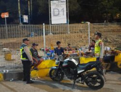 Patroli Dialogis Polsek Kawasan Pelabuhan Laut Tano, Polisi Imbau Pengguna Jasa Pelabuhan Utamakan Keselamatan