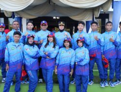 Lepas Kontingen Porprov NTB ke-XII, Kapolres Sumbawa Beri Dukungan Semangat bagi Atlet Tana Samawa