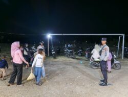 Polsek Lambu Gencarkan Patroli Blue Light, Ciptakan Harkamtibmas yang Kondusif