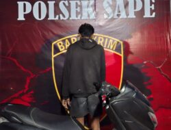 Tim Opsnal Polsek Sape Ringkus Pelaku Pencurian Motor, NMAX Curian Berhasil Diamankan