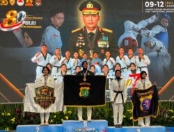 Torehkan Prestasi Nasional, Polwan Polres Sumbawa Raih Juara II Taekwondo Kapolri Cup ke-7