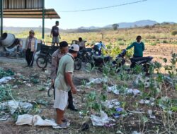 Bhabinkamtibmas Polsek Kilo Bersama TNI, Pemerintah Desa dan Mahasiswa KKN Gelar Gotong Royong Jumat Bersih
