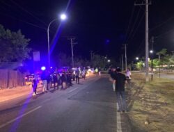 Langkah Antisipasi Cegah dini Potensi Gangguan Kamtibmas, Polres Bima Kabupaten Kembali Menggelar Patroli Strong Point