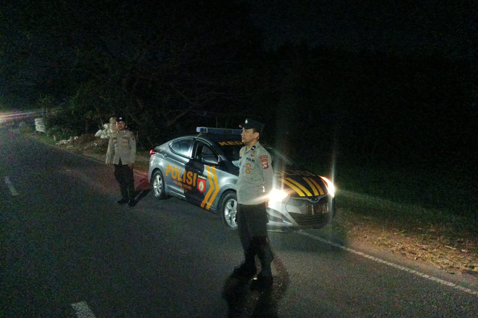 Wujudkan Situasi Kondusif, Polsek Kediri Ajak Warga Desa Gelogor Tangkal Berita Bohong