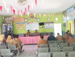 Perkuat Sinergi dengan Pemerintah Desa, Kapolsek Hu’u Gelar Silaturahmi dan Kunjungan Kerja ke Desa Sawe
