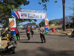 Sat Samapta Polres Sumbawa Barat Intensifkan Patroli di Venue Panahan Porprov XII NTB 2026