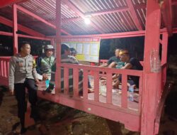 Bhabinkamtibmas Polsek Taliwang Perkuat Semangat Siskamling, Warga Bugis Diajak Aktif Jaga Kamtibmas