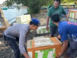 Sat Polairud Polres Dompu Bantu Nelayan dan Edukasi Pedagang Ikan, Wujudkan Pelayanan Humanis di Pesisir