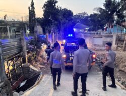 Respons Cepat Aduan Warga, SPKT Polres Bima Kota Datangi TKP Dugaan Penganiayaan