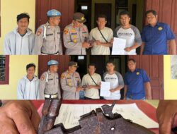 Polsek Tambora Terima Satu Pucuk Senpi Rakitan Yang di Serahkan Secara Sukarela Oleh Warga