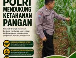 Polri Dukung Astacita, Polsek Merakurak Polres Tuban Turun Cek Tanaman Jagung Warga di Desa Tuwiri Wetan