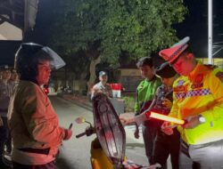 Patroli Strong Point Presisi, Polres Bima Kabupaten Sisir Jalur Minim Penerangan dan Cegah Potensi Guankamtibmas di Wilayah Hukumnya