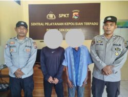 Diduga Terlibat Curanmor , Dua Pria Diamankan Polsek Sekongkang