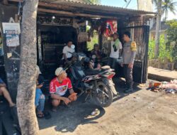 Jelang Pilkades Serentak, Bhabinkamtibmas Desa Tirtanadi Imbau Warga Jaga Kamtibmas dan Cegah Kebakaran