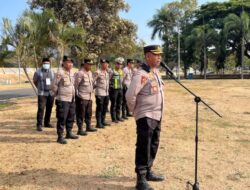 Jelang Pilkades Serentak 2026, Polres Sumbawa Barat Gelar Simulasi Sispamkota