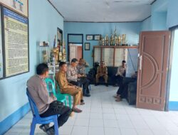 SAT BINMAS POLRES DOMPU SAMBANG KELURAHAN KARIJAWA, PERKUAT SINERGITAS JAGA KAMTIBMAS