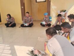 Binrohtal Rutin Gabungan Polsek Rasanae Timur dan Polsubsektor Raba, Wujudkan Jiwa Sehat dan Mental Kuat Personel
