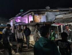 Polsek Lambu Gelar Patroli Blue Light, Tekan Gangguan Harkamtibmas di Wilayah Hukum Polsek Lambu