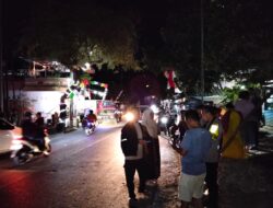 Polsek Rasanae Timur Gelar Patroli KRYD Blue Light, Jaga Kondusifitas Kamtibmas