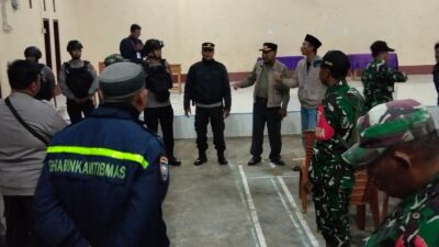 Amankan Pilkades Serentak, Polri Gelar Apel Kesiapan dan Patroli Gabungan di Kecamatan Lantung