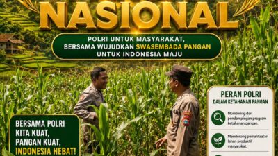 Polsek Plumpang Polresta Tuban Turun Langsung Cek Tanaman Jagung Warga