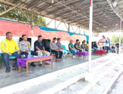 Polsek Pekat Amankan Pembukaan Turnamen Semi Futsal Karombo Cup II Tahun 2026