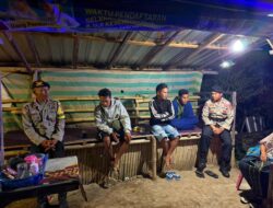 Patroli Blue Light Polsek Wawo Antisipasi 3C dan Gangguan Kamtibmas