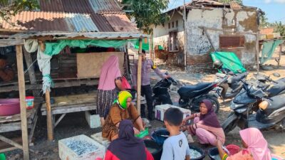 Bhabinkamtibmas Hu’u Dukung Ketahanan Pangan Berbasis Hasil Laut