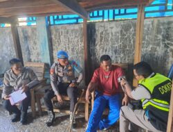 Peduli Kesehatan Personel, Polres Bima Kota Berikan Pelayanan Home Visit