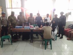 Polres Bima Kota Bersama Instansi Terkait Gelar Razia Gabungan dan Tes Urine di Rutan Raba Bima