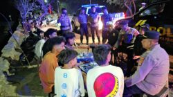Polres Bima Kota Gelar Patroli Strong Point Rinjani, Sampaikan Imbauan Kamtibmas kepada Masyarakat