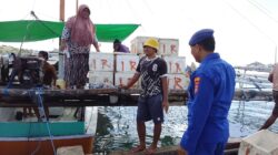 Sat Polairud Polres Bima Kota Patroli dan Imbau Nelayan di Pelabuhan Sape
