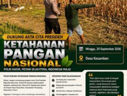 Polsek Plumpang Polresta Tuban Turun Langsung Cek Tanaman Jagung Warga