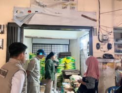 Sidak Pasar Gerung, Satgas Saber Pangan Lombok Barat Pastikan Harga Bahan Pokok Aman