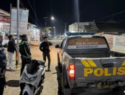 Polsek Sape Bubarkan Aksi Balap Liar di Akses Pelabuhan Sape