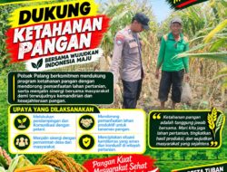 Polri Dukung Astacita, Polsek Merakurak Polres Tuban Turun Cek Tanaman Jagung Warga di Desa Tuwiri Wetan