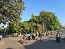 Satlantas Polres Dompu Amankan Car Free Day, Wujudkan Kamseltibcarlantas dan Tertib Berlalu Lintas