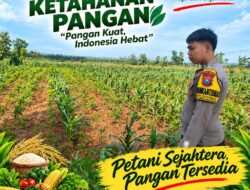 Polri Dukung Astacita, Polsek Merakurak Polres Tuban Turun Cek Tanaman Jagung Warga di Desa Tuwiri Wetan