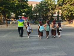 Sat Lantas Polres Bima Kota Gelar Gatur Pagi, Wujudkan Kamseltibcarlantas yang Berkeselamatan