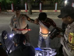 Persempit Ruang Gerak Para Pelaku Kriminal, Polsek Woha Laksanakan Kegiatan Patroli Strong Point Rinjani Presisi