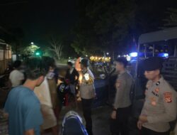 Patroli Rinjani Presisi Polres Dompu Sasar Sejumlah Titik Rawan, Remaja Nongkrong Larut Malam Diberikan Pembinaan