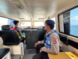 Sat Polairud Polres Dompu Hadir di Tengah Masyarakat Pesisir, Berikan Pelayanan Humanis dan Jaga Keamanan Perairan