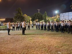 35 Personel BKO Polda NTB Selesai Bertugas, Kapolres Bima Kota Sampaikan Apresiasi