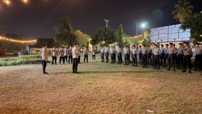 35 Personel BKO Polda NTB Selesai Bertugas, Kapolres Bima Kota Sampaikan Apresiasi