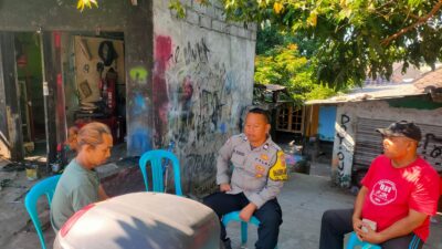 Bhabinkamtibmas Desa Sukamulia Ajak Warga Dukung Program Ketahanan Pangan