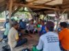 Bhabinkamtibmas Desa Gunung Malang Sambangi Warga, Sampaikan Himbauan Kamtibmas