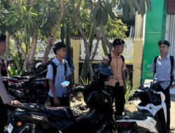 Patroli di Telaga Bertong, Polisi Ingatkan Pelajar Langsung Pulang Usai Sekolah