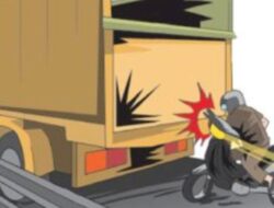 Polsek Rhee Sigap Datangi TKP Kecelakaan Lalu Lintas di Jalan Lintas Sumbawa Tano, 1 Pria Kehilangan Nyawa 