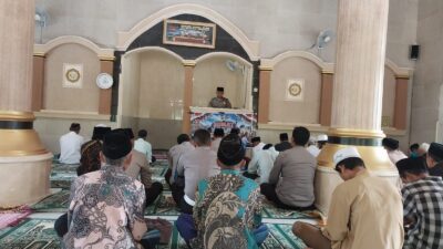 Jumat Keliling di BKU, Kepolisian Ajak Masyarakat Jaga Kamtibmas dan Sukseskan Pilkades 2026